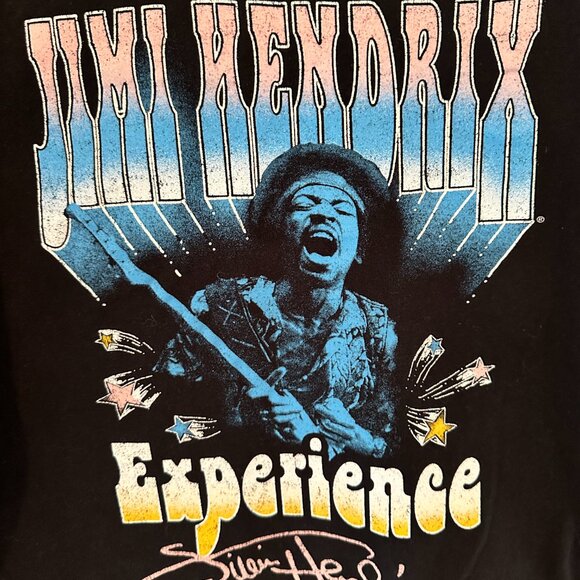 **NEW JIMI HENDRIX EXPERIENCE BAND TEE** - Picture 2 of 4